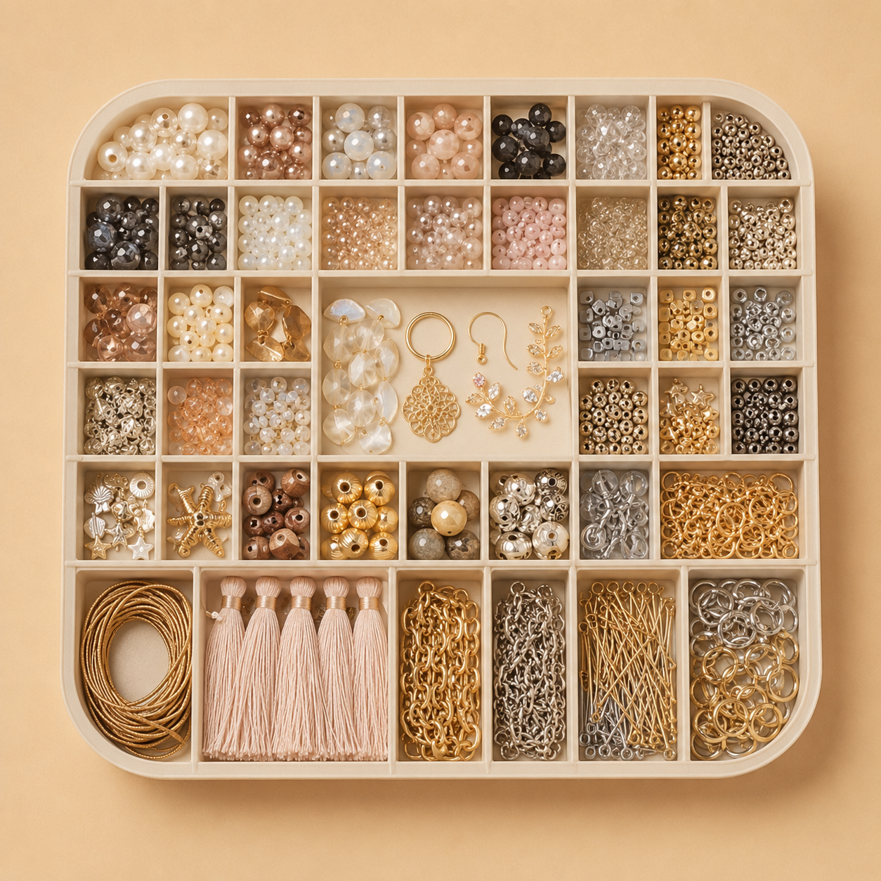 Hobby & Craft Divided Palette — Many tiny cells for many tiny things.